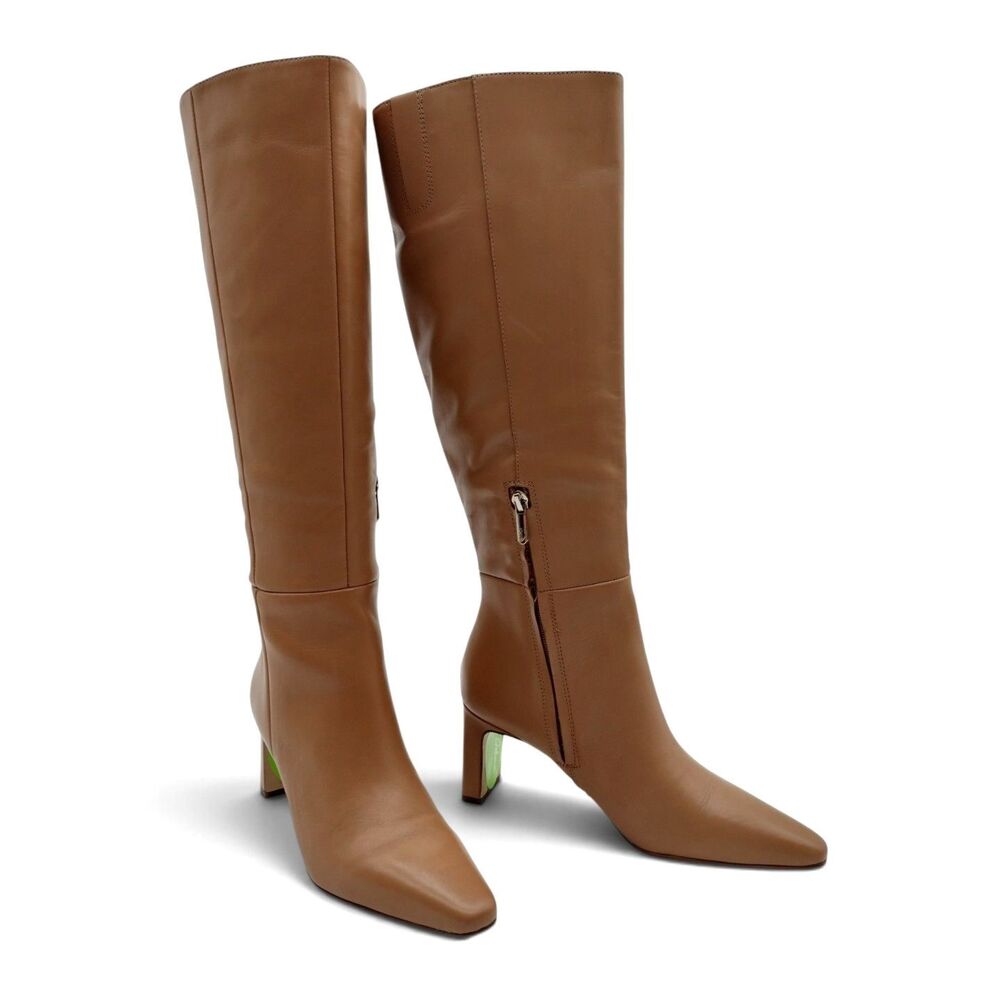 Sam Edelman Sylvia Tan Wide Calf Knee High Boots